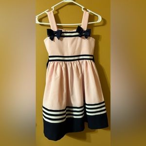 Nautical Dress (pink & blue)